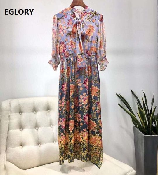 new 2020 spring summer fashion silk dress women bow collar vintage print 3/4 sleeve mid-calf length casual boho sundress ladie, Black;gray
new 2020 spring summer fashion silk dress women bow collar vintage print 3/4 sleeve mid-calf length casual boho sundress ladie, Black;gray
