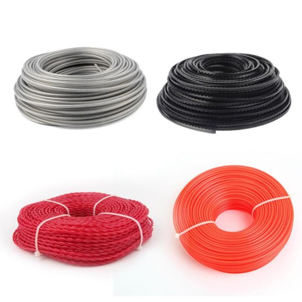 3mm nylon/steel wire trimmer wire mowing trimmer rope brush cutter head strimmer line mowing lawn mower accessory 4 types
3mm nylon/steel wire trimmer wire mowing trimmer rope brush cutter head strimmer line mowing lawn mower accessory 4 types