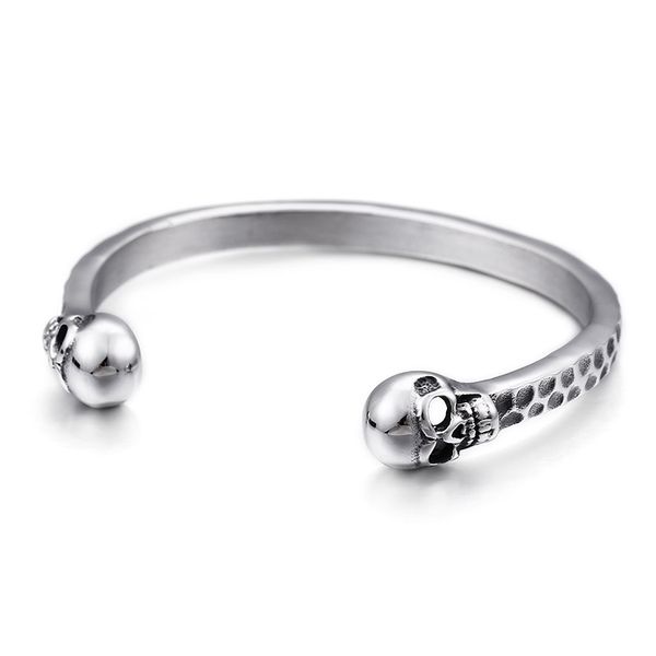 viking bracelet stainless steel skull bangle for men women punk party skeleton vikings men's jewelry christmas gift job260, Black
viking bracelet stainless steel skull bangle for men women punk party skeleton vikings men's jewelry christmas gift job260, Black