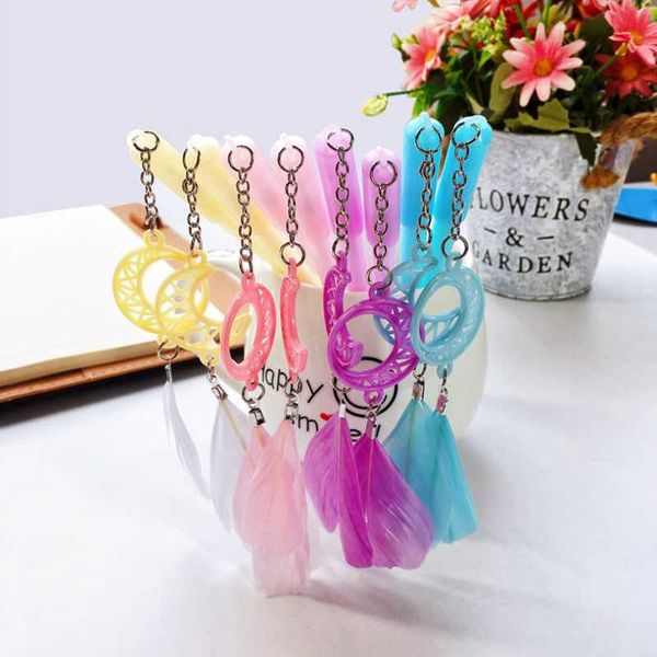 4 pcs/lot moon feather gel ink pen promotional stationery school & office supply moon feather pendant gel pen black ink
4 pcs/lot moon feather gel ink pen promotional stationery school & office supply moon feather pendant gel pen black ink