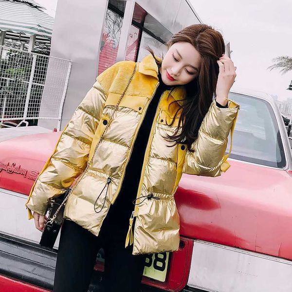 women's down & parkas make spot winter white duck short jacket female fashion bright surface charge waist coat, Black
women's down & parkas make spot winter white duck short jacket female fashion bright surface charge waist coat, Black