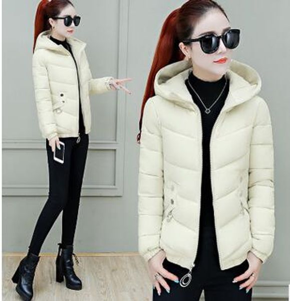 wholesale winter new short coat women's slim hooded down cotton casual fashion jacket, Black
wholesale winter new short coat women's slim hooded down cotton casual fashion jacket, Black