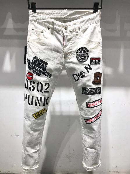 brand men long jeans graffiti trousers ripped board slim jean pocket nightclub holes casual mens designer jeans new#054, Blue
brand men long jeans graffiti trousers ripped board slim jean pocket nightclub holes casual mens designer jeans new#054, Blue