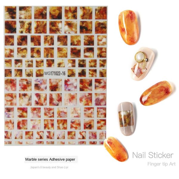 marble nail sticker decals accessories designs manicure back glue waterproof diy nail art decoration stickers, Black
marble nail sticker decals accessories designs manicure back glue waterproof diy nail art decoration stickers, Black