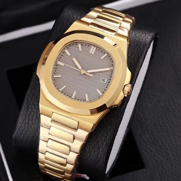 10 colors nautlus watch men automatic watches 5711 silver strap blue stainless steel mens mechanical orologio di lusso wristwatch, Slivery;brown
10 colors nautlus watch men automatic watches 5711 silver strap blue stainless steel mens mechanical orologio di lusso wristwatch, Slivery;brown