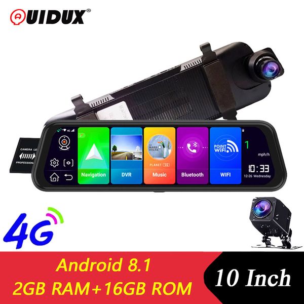 quidux 4g adas car dvr camera 10" android 8.1 rear view mirror gps dash cam fhd 1080p registrar video record 2gb 16gb rom
quidux 4g adas car dvr camera 10" android 8.1 rear view mirror gps dash cam fhd 1080p registrar video record 2gb 16gb rom