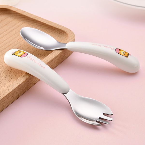 cartoon cutlery suit baby feeding material student stainless steel tableware fork spoon set utensils baby eating kit
cartoon cutlery suit baby feeding material student stainless steel tableware fork spoon set utensils baby eating kit