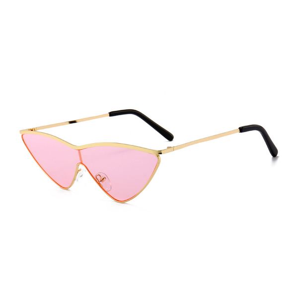 cat's eye female fashion metal triangle european and american large frame polarized sunglasses, White;black
cat's eye female fashion metal triangle european and american large frame polarized sunglasses, White;black