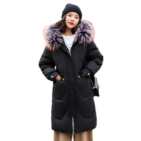 winter jackets for women 2019 new fashion long female parka 3xl large size hooded with fur collar plus size winter coat, Black
winter jackets for women 2019 new fashion long female parka 3xl large size hooded with fur collar plus size winter coat, Black