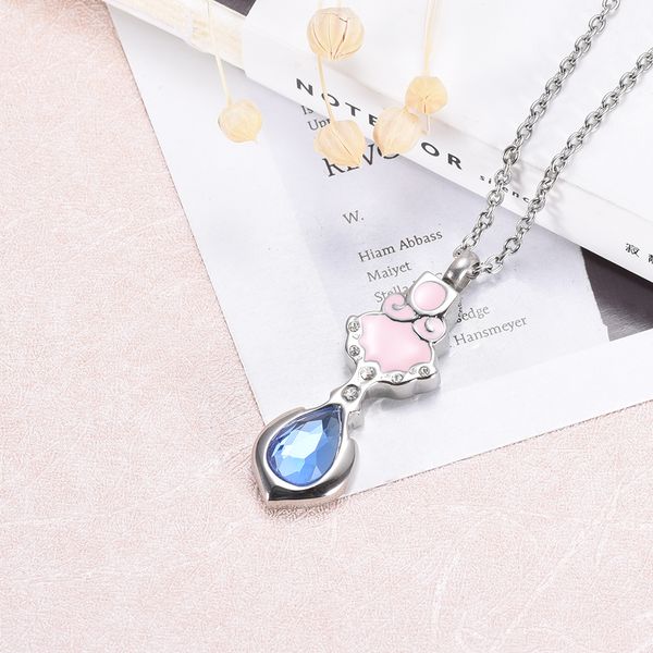 new888 funeral urns gift necklace memorial urn casket - never fade loss of love cremation jewelry pendant for women, Silver
new888 funeral urns gift necklace memorial urn casket - never fade loss of love cremation jewelry pendant for women, Silver