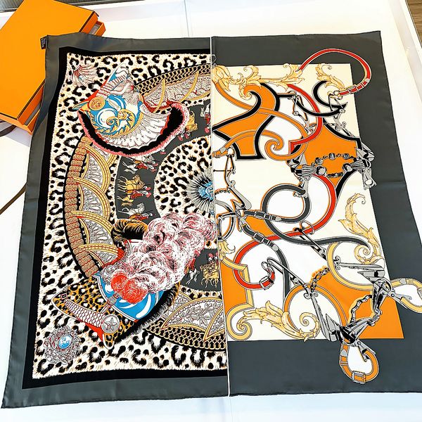 hand rolled vintage silk scarf female foulard satin shawl scarfs belt leopard print big size 90*90cm square silk hair head scarves bandana, Blue;gray
hand rolled vintage silk scarf female foulard satin shawl scarfs belt leopard print big size 90*90cm square silk hair head scarves bandana, Blue;gray