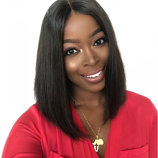 short wig brazilian remy human hair bob full lace wigs 13x6 natural hairline bleached knots glueless lace front human hair wigs, Black
short wig brazilian remy human hair bob full lace wigs 13x6 natural hairline bleached knots glueless lace front human hair wigs, Black