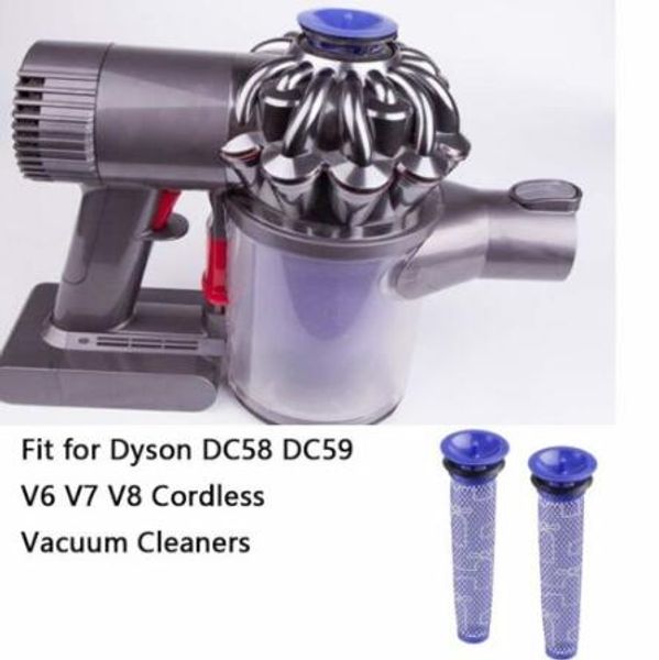 Replacement Filter For Dyson V6 V7 V8 Animal Cordless Vacuum Cleaner DC58 DC59 Vacuum Cleaner Spare Part Filters Accessories CCA10840 20pcs
Replacement Filter For Dyson V6 V7 V8 Animal Cordless Vacuum Cleaner DC58 DC59 Vacuum Cleaner Spare Part Filters Accessories CCA10840 20pcs