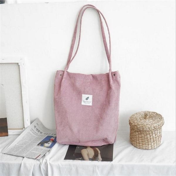 50pcs/lot high capacity women corduroy tote ladies casual shoulder bag foldable reusable shopping beach bag
50pcs/lot high capacity women corduroy tote ladies casual shoulder bag foldable reusable shopping beach bag