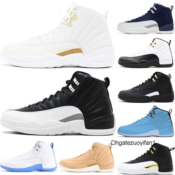 designer basketball shoes 12 12s red taxi unc university blue flu game ov white black wolf grey mens athletic sports sneakers 7-12
designer basketball shoes 12 12s red taxi unc university blue flu game ov white black wolf grey mens athletic sports sneakers 7-12
