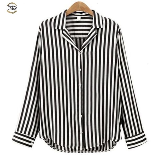 autumn women blouse flower v-neck long sleeve spring work shirts women office striped blouse, White
autumn women blouse flower v-neck long sleeve spring work shirts women office striped blouse, White