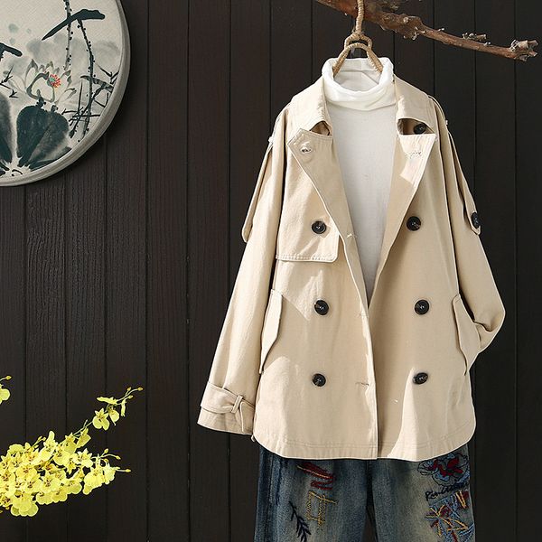 short windbreaker female fashion trench autumn women elegant trench ladies khaki women short coat hh50fy, Tan;black
short windbreaker female fashion trench autumn women elegant trench ladies khaki women short coat hh50fy, Tan;black