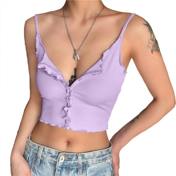 women's tanks & camis v-neck womem camisoles solid color summer slim short casual tank female sleeveless backless wear vest, White
women's tanks & camis v-neck womem camisoles solid color summer slim short casual tank female sleeveless backless wear vest, White