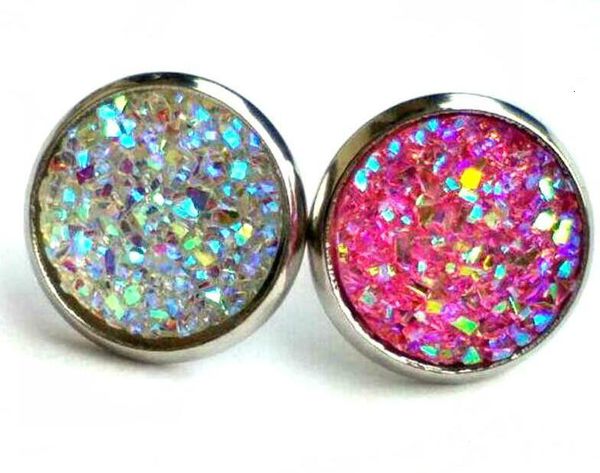 8mm 12mm handmade resin round earrings stainless steel resin stone earring lady gift earings for women women steel stone earring, Golden;silver
8mm 12mm handmade resin round earrings stainless steel resin stone earring lady gift earings for women women steel stone earring, Golden;silver