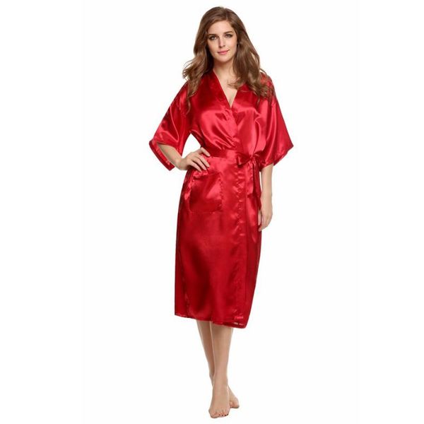 red plus size long bride bridesmaids robe lingerie women's wedding party kimono robes night dress woman sleepwear pajamas, Black;red
red plus size long bride bridesmaids robe lingerie women's wedding party kimono robes night dress woman sleepwear pajamas, Black;red