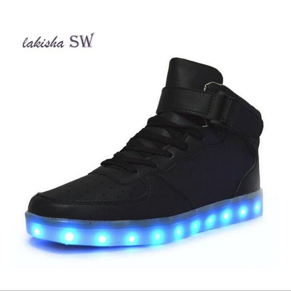 new simulation led shoes for adults 2018 autumn winter high shoes for man luminous shoes white black light up
new simulation led shoes for adults 2018 autumn winter high shoes for man luminous shoes white black light up