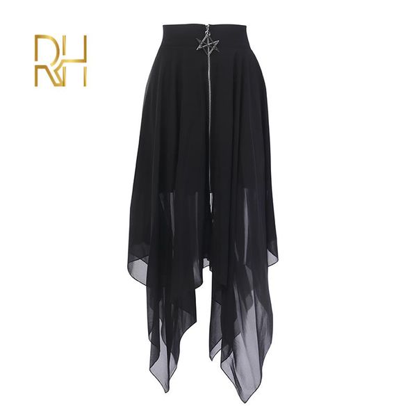 summer mesh irregular women skirts pentagram zipper black punk skirts gothic darkness lady skirt casual loose streetwear
summer mesh irregular women skirts pentagram zipper black punk skirts gothic darkness lady skirt casual loose streetwear