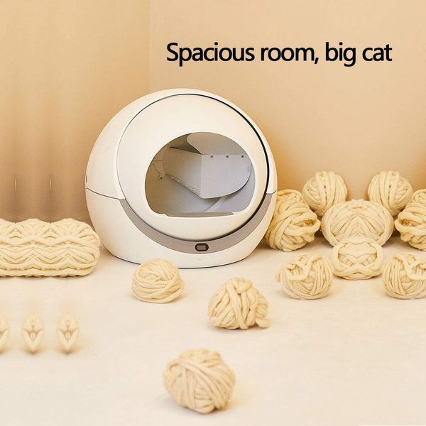 automatic cat litter box smart litter tray toilet quick cleaning deodorant splash-proof safe enclosed electric litter box
automatic cat litter box smart litter tray toilet quick cleaning deodorant splash-proof safe enclosed electric litter box