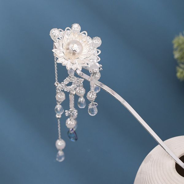 women gilrs chinsese traditional hairpins clips fairy long tassels pearls flower hair fork sticks for bride noiva wedding, Golden;white
women gilrs chinsese traditional hairpins clips fairy long tassels pearls flower hair fork sticks for bride noiva wedding, Golden;white