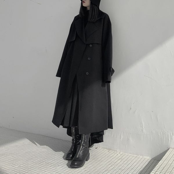 women long cotton-paded big size trench new lapel long sleeve loose fit windbreaker fashion utumn winter 2020 19-a702, Tan;black
women long cotton-paded big size trench new lapel long sleeve loose fit windbreaker fashion utumn winter 2020 19-a702, Tan;black