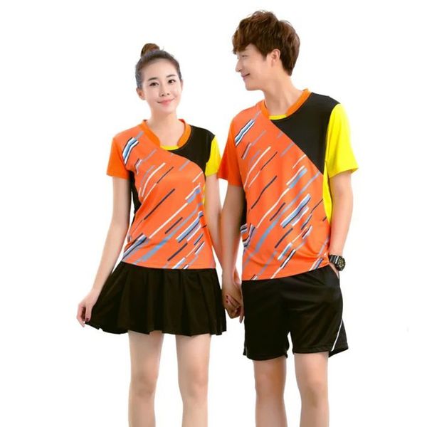 2017 new badminton clothes men / women tennis set women tennis sports shirt + short skirt/shorts, White;yellow
2017 new badminton clothes men / women tennis set women tennis sports shirt + short skirt/shorts, White;yellow