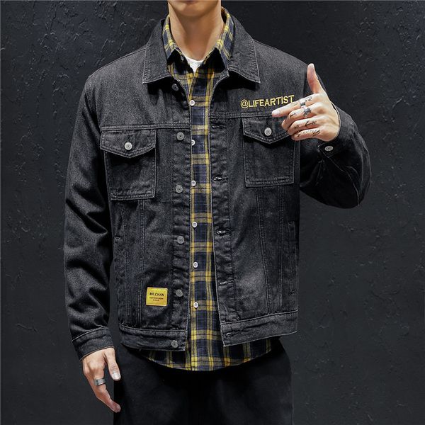 cargo jacket men jeans jacket coat casual fashion loose hip hop streetwear denim harajuku style cazadora hombre, Black;brown
cargo jacket men jeans jacket coat casual fashion loose hip hop streetwear denim harajuku style cazadora hombre, Black;brown