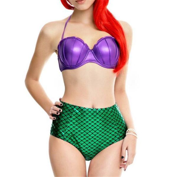 new high waist bikini 2020 sling detachable mermaid fish-scale pattern bikinis feminino swimwear women biquini monokini swimsuit 
new high waist bikini 2020 sling detachable mermaid fish-scale pattern bikinis feminino swimwear women biquini monokini swimsuit