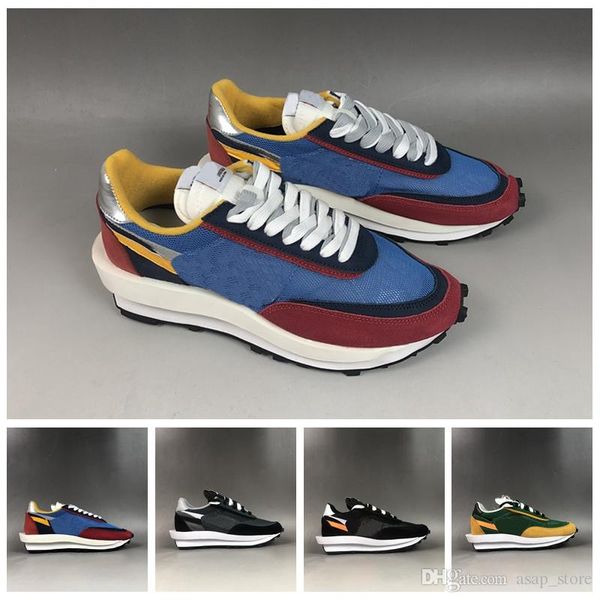 2019 UNDERCOVER x Sacai LDV Waffle Waffle Racer Running Shoes Daybreak Trainers Mens Fashion Designer Breathable Tripe S Sneakers size 36-45
2019 UNDERCOVER x Sacai LDV Waffle Waffle Racer Running Shoes Daybreak Trainers Mens Fashion Designer Breathable Tripe S Sneakers size 36-45