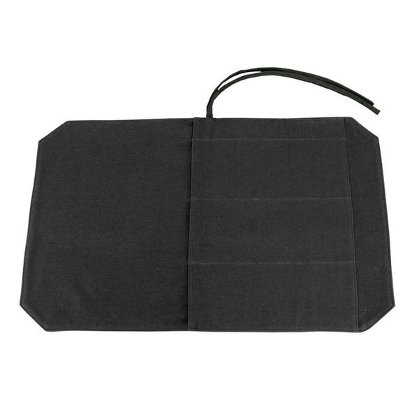 a chef's knife roll bag portable travel chef knife case carrier storage bag with 4 slots (black
a chef's knife roll bag portable travel chef knife case carrier storage bag with 4 slots (black
