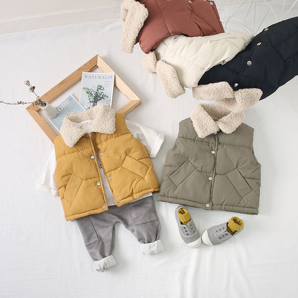 autumn winter korean style boys girls fashion lamb wool collar 5 colors waistcoats kids thick warm vests, Camo
autumn winter korean style boys girls fashion lamb wool collar 5 colors waistcoats kids thick warm vests, Camo
