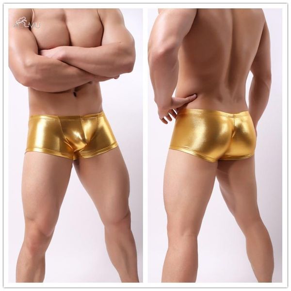 aomu senson men leather boxers bright gold/black/yellow/green faux leather panties performance underwear boxer homme, Black;white
aomu senson men leather boxers bright gold/black/yellow/green faux leather panties performance underwear boxer homme, Black;white