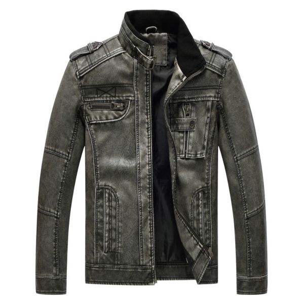 dropshipping leather jackets men slim fit casual outwear bomber jacket men's coats pu motorcycle vintage leather jackets male, Black
dropshipping leather jackets men slim fit casual outwear bomber jacket men's coats pu motorcycle vintage leather jackets male, Black