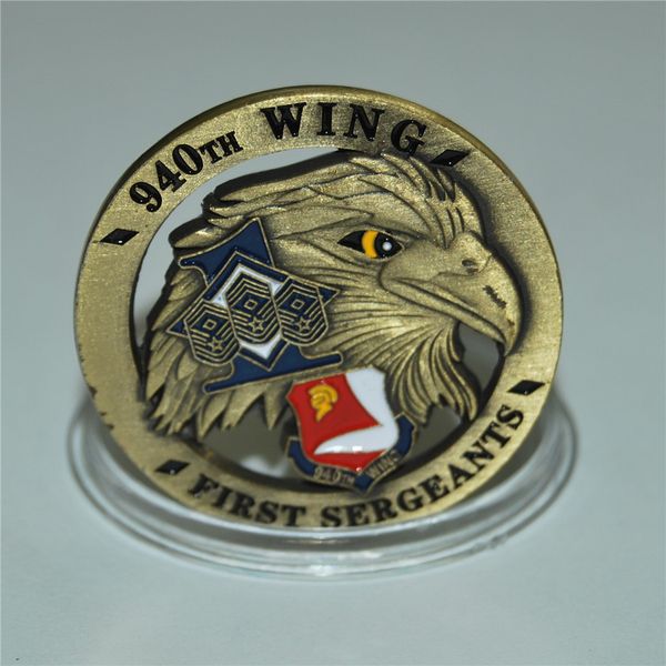 us air force 940th wing first sergeants chalange coin
us air force 940th wing first sergeants chalange coin