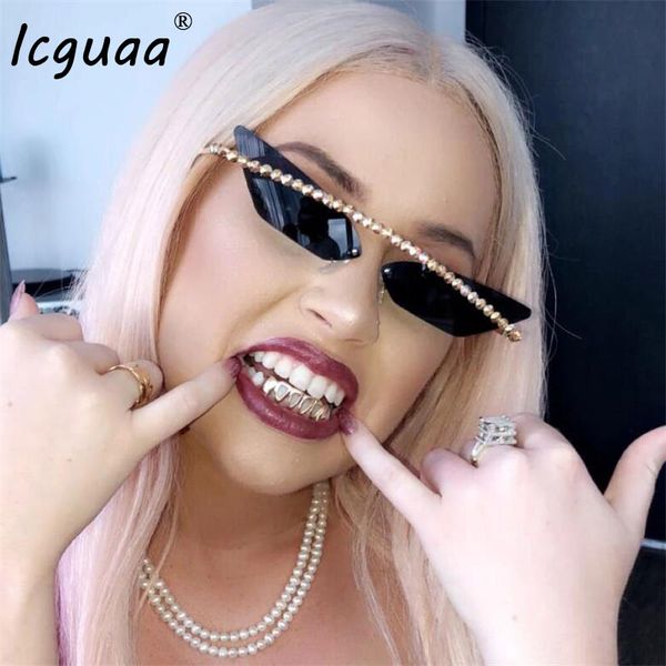 cat eye sunglasses women 2020 cool diamond sun glasses metal frame mirror lady rimless rhinestaone triangle eyewear, White;black
cat eye sunglasses women 2020 cool diamond sun glasses metal frame mirror lady rimless rhinestaone triangle eyewear, White;black