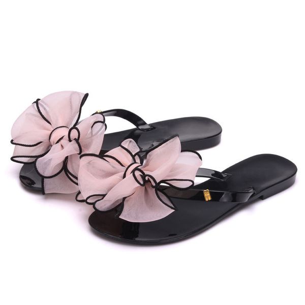 new 2019 bow women flat sandals summer style candy color flip-flops shoes woman jelly shoes slippers summer women xkd8005, Black
new 2019 bow women flat sandals summer style candy color flip-flops shoes woman jelly shoes slippers summer women xkd8005, Black
