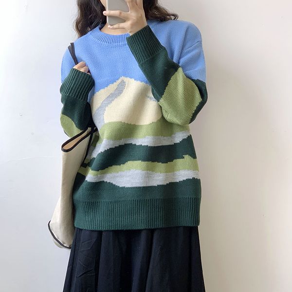 2019 autumn and winter korean style fuji knitted sweater women warm sweaters and pullovers (f1363, White;black
2019 autumn and winter korean style fuji knitted sweater women warm sweaters and pullovers (f1363, White;black