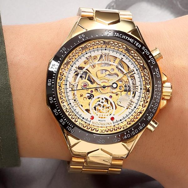 orkina gold geneva classic hollow skeleton mechanical watch men luxury brand automatic self-wind wrist watches for men, Slivery;brown
orkina gold geneva classic hollow skeleton mechanical watch men luxury brand automatic self-wind wrist watches for men, Slivery;brown