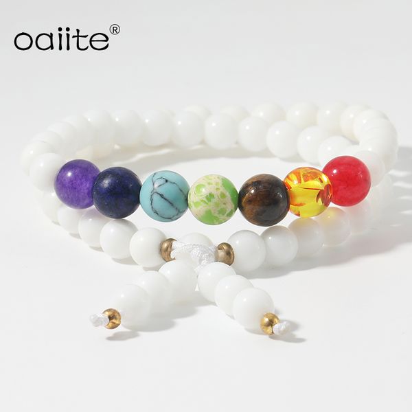white natural round stone beads bracelet genuine wrap bracelet yoga couples bracelets woman, Black
white natural round stone beads bracelet genuine wrap bracelet yoga couples bracelets woman, Black