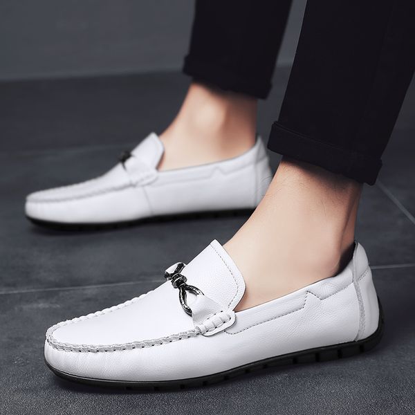 italian men casual shoes fashion genuine leather mens loafers moccasins soft breathable outdoor slip on boat shoes, Black
italian men casual shoes fashion genuine leather mens loafers moccasins soft breathable outdoor slip on boat shoes, Black