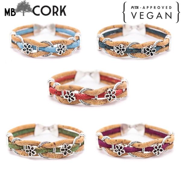 cork jewelry cork bracelet for women colorful handmade original bracelet pb-010-mix-5, Black
cork jewelry cork bracelet for women colorful handmade original bracelet pb-010-mix-5, Black