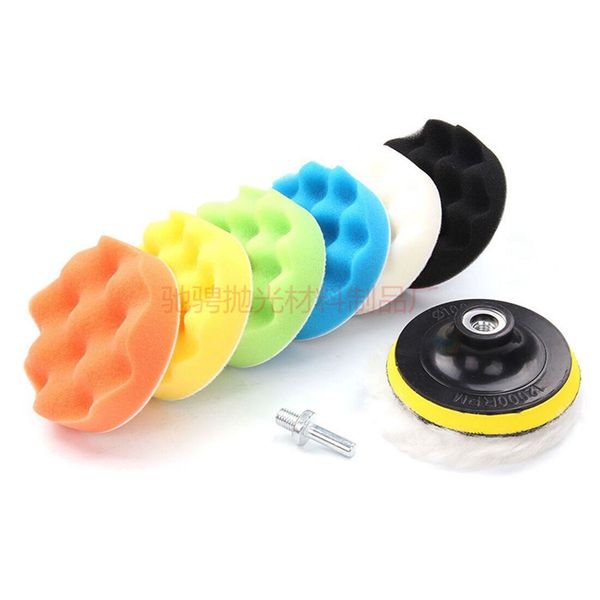 car beauty sponge polishing plate set 4-inch flat wave sponge polishing wheel wax pad
car beauty sponge polishing plate set 4-inch flat wave sponge polishing wheel wax pad