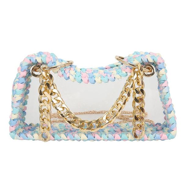 knitting women purse transparent chain bag purses and handbags luxury designer crossbody bag fashion shoulder
knitting women purse transparent chain bag purses and handbags luxury designer crossbody bag fashion shoulder