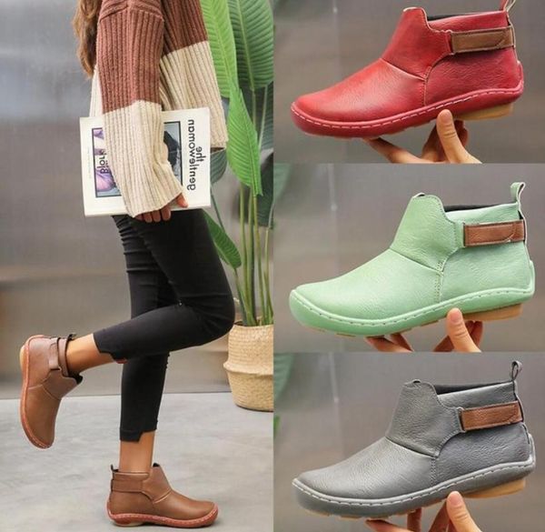 women's 35-43 ankle boots women autumn winter cross strappy vintage women punk boots flat ladies shoes woman botas mujer, Black
women's 35-43 ankle boots women autumn winter cross strappy vintage women punk boots flat ladies shoes woman botas mujer, Black