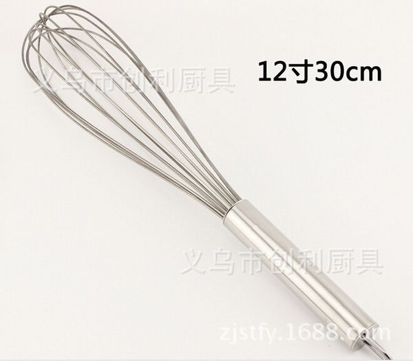 baking tool manual operation stainless steel whisk cream stir egg mixer kitchen small tool 12 inch
baking tool manual operation stainless steel whisk cream stir egg mixer kitchen small tool 12 inch