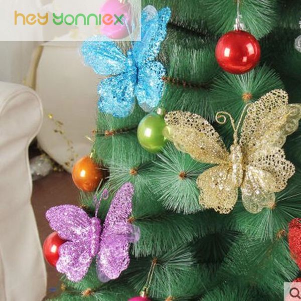 20cm length colorful butterfly xmas pendant hanging christmas tree decoration supply 12g/pc
20cm length colorful butterfly xmas pendant hanging christmas tree decoration supply 12g/pc